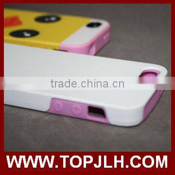 special promotional oil sprayed case for iphone 5c sublimation case