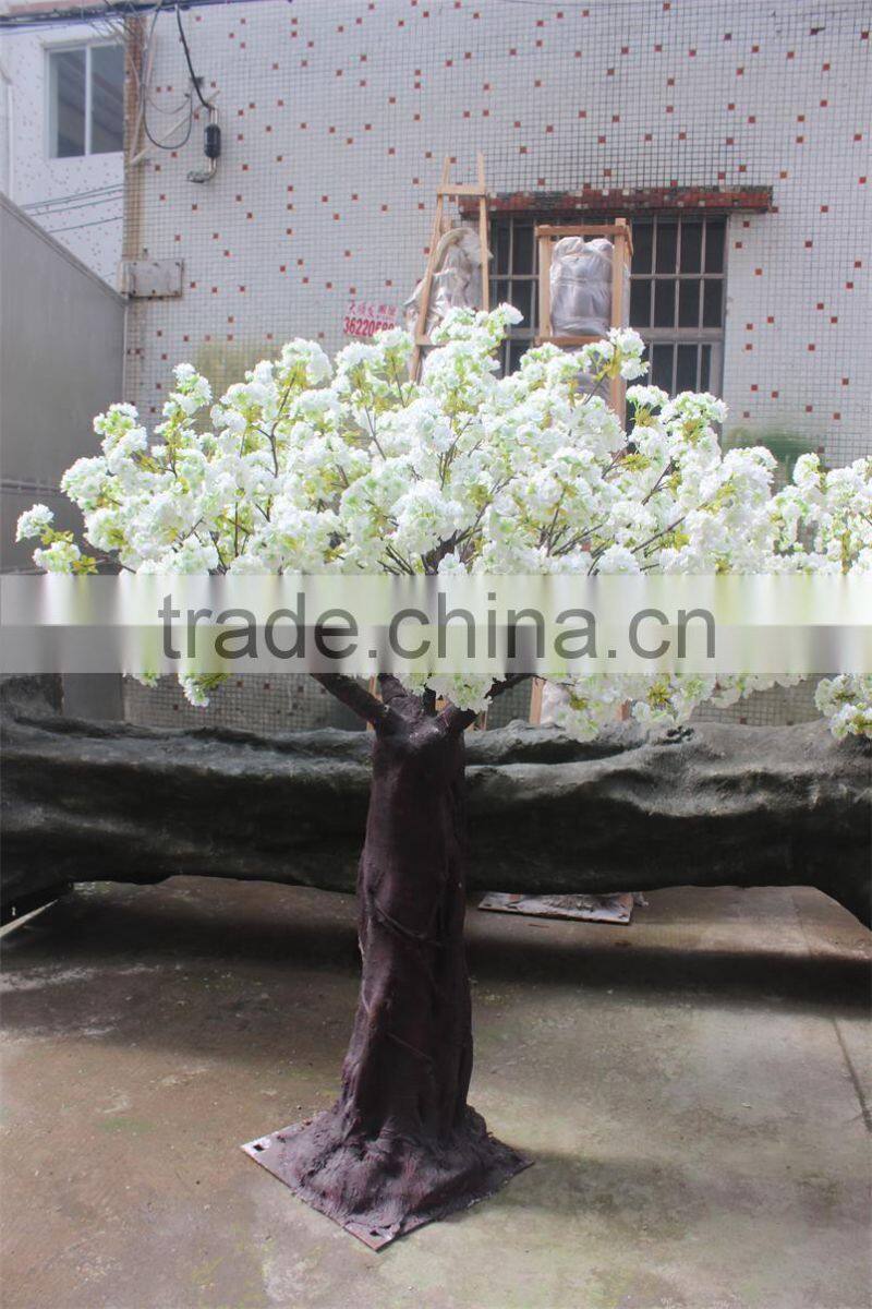 fiberglass trunk wedding romantic decor artificial silk flower cherry blossom tree