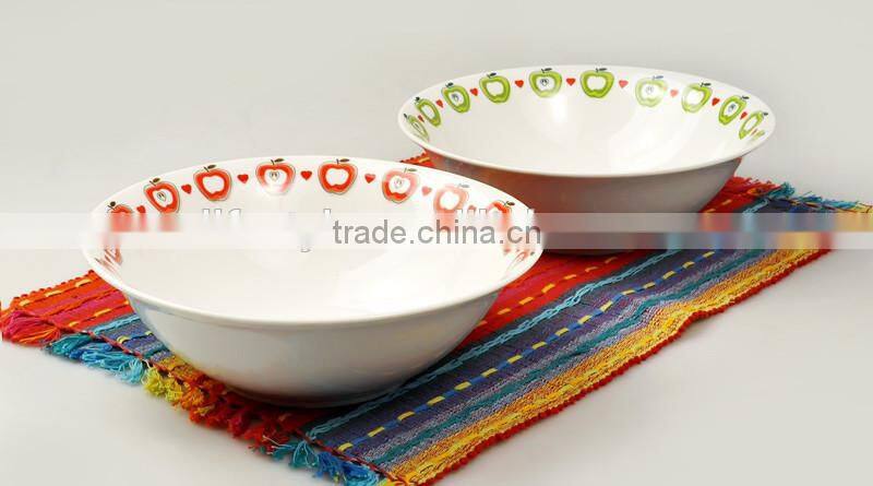 porcelain bowl stoneware bowl ceramic bowl with decal