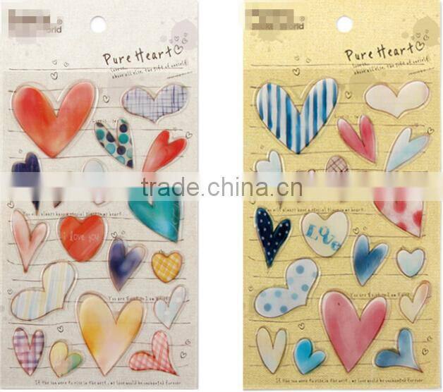 hot star sky design Crystal epoxy sticker, self-adhensive label, epoxy resin sticker