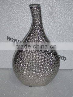 decorative metal flower vases for weddings