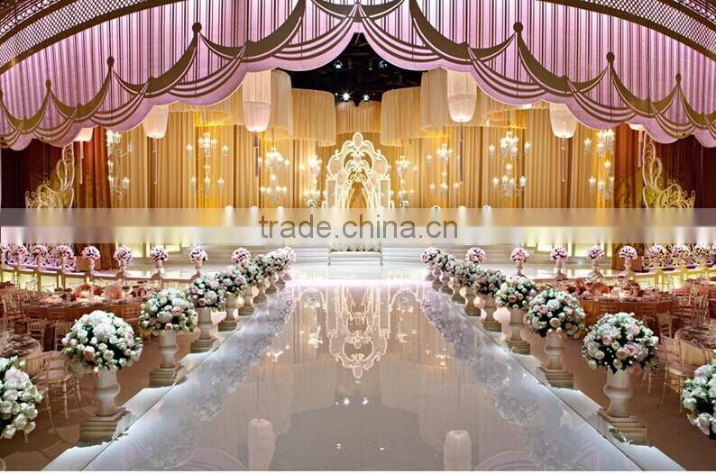 GNW FLV08 Silk Rose Bush Flower Latest Wedding Decoration Cheap Artificial Flower