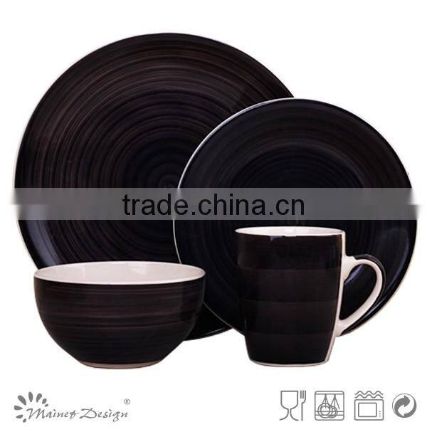 12pcs handpainted ceramic dinner set