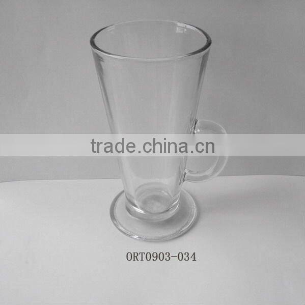 9oz 10OZ Irish glass coffee mug drinking glass cup set