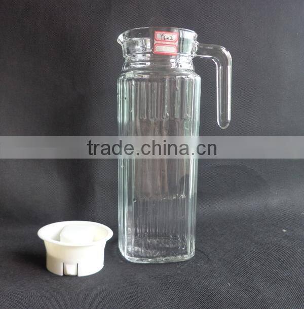 high transparency glass milk jug juice pitcher wholesale