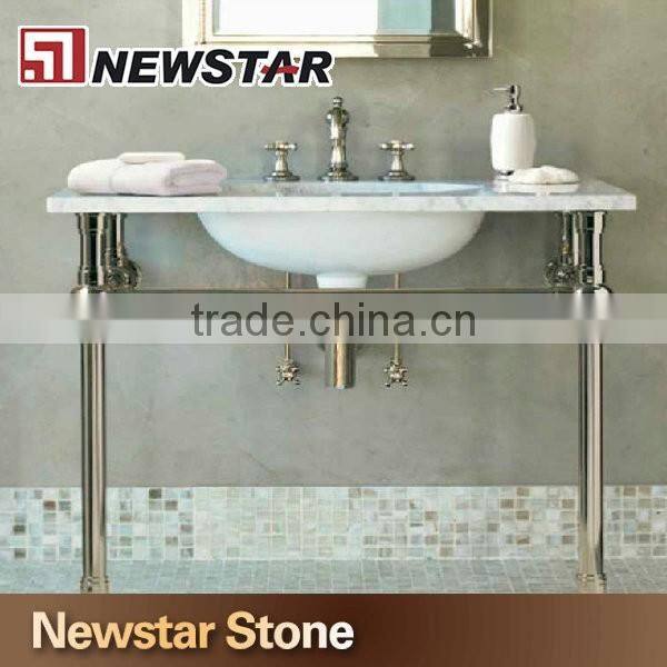 High quality simple design stainless steel bathroom vanities base