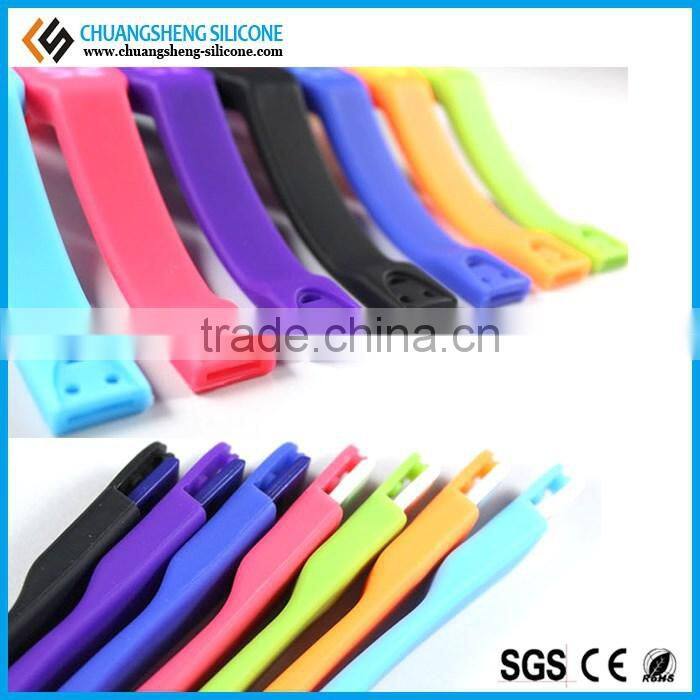 Changeable Neon light color LED bluetooth smart watch bracelet