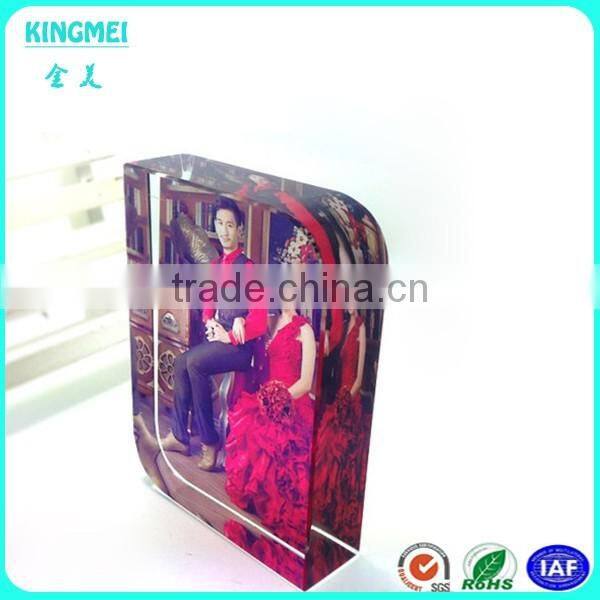 Creative sublimation crystal photo Smooth Angel Square 100X150 X20 mm