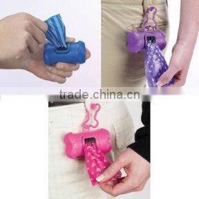 Custom wallet purse shape dog poop bag dispenser holder