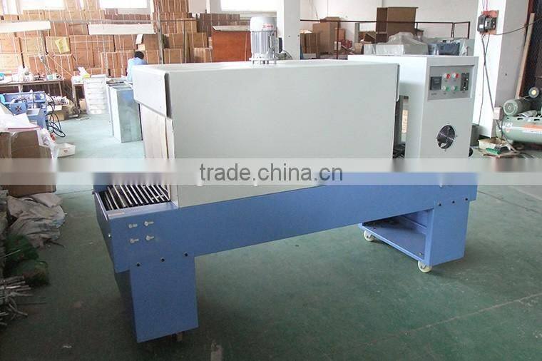 BSE series shrink packing machine, PE film wrapping and shrink machine