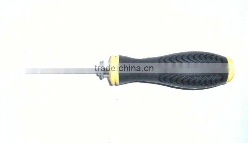 dual-purpose retractable screwdriver with magnetic