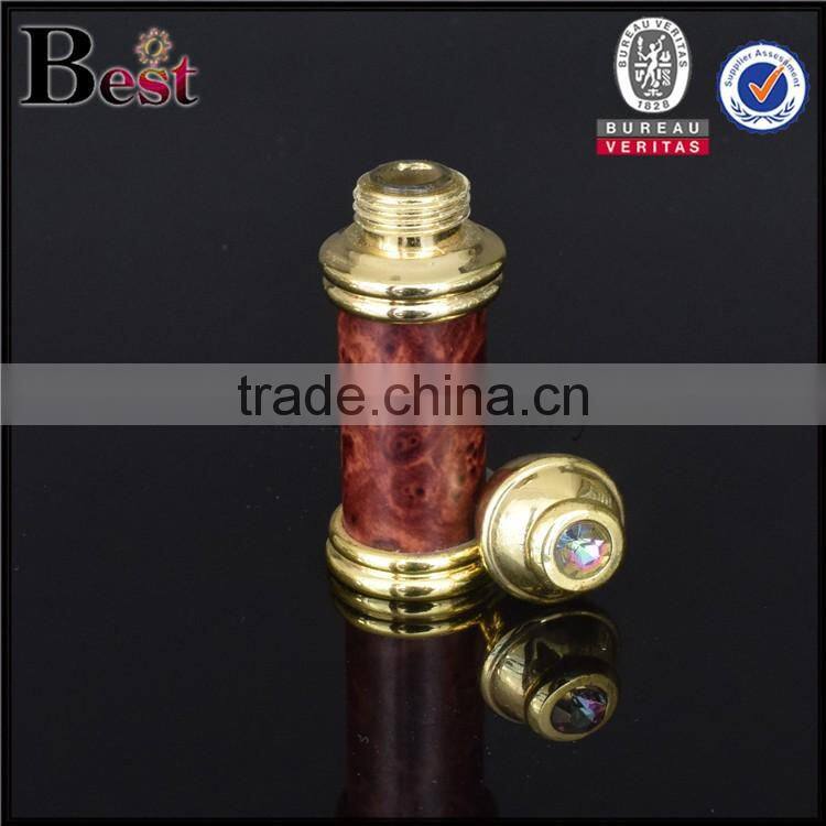 3ml glass bottle for souvenir special design luxury glass bottle for souvenir with metal shell