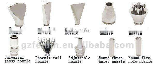 bullets rain nozzle stainless steel Spa Lap