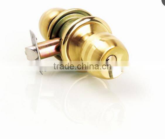 Berrylion copper plated automatic senior ball shaped door lock