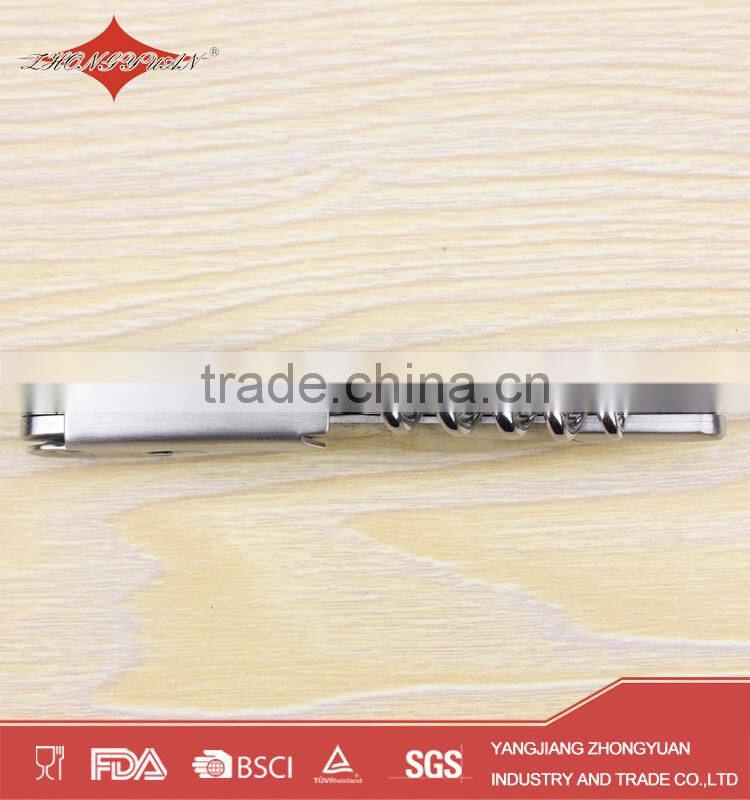 wooden corkscrew wine cork opener for promotion gift