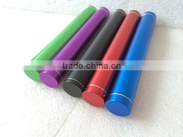 Wholesale 3600mAh Mini Aluminum Round Tube Power Bank Charger
