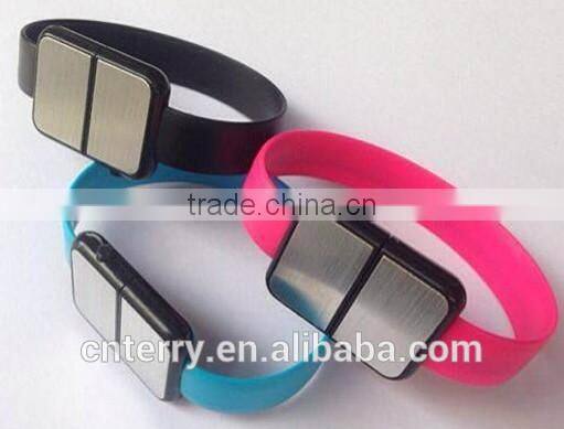 wrist shape usb data cable for cell phone