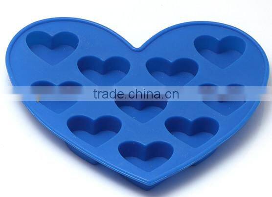 Heart Shape Silicone chocolate mould/ Ice Cube Tray