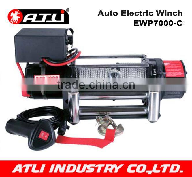 7000LBS 12v electric winch motor for truck