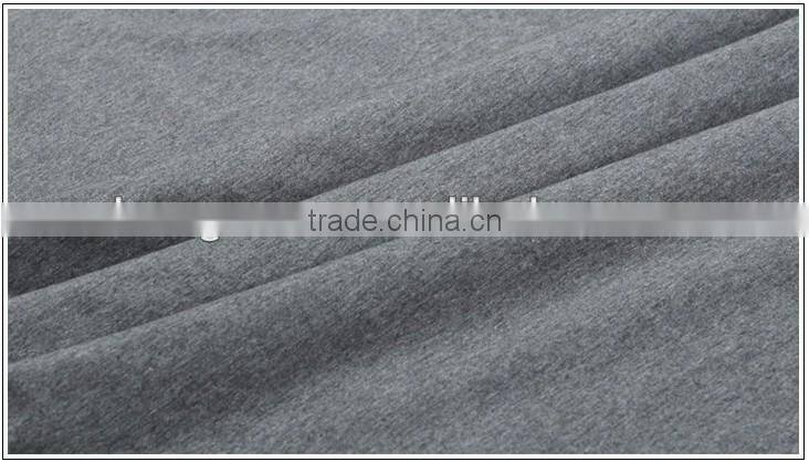 Men's slim short sleeve T-shirt 100% cotton 0-neck T-shirt