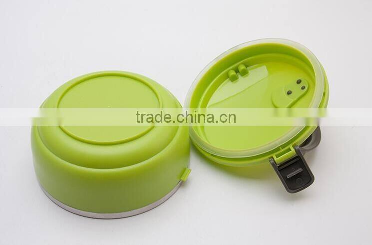 round stainless steel and PP material food container with competitive price