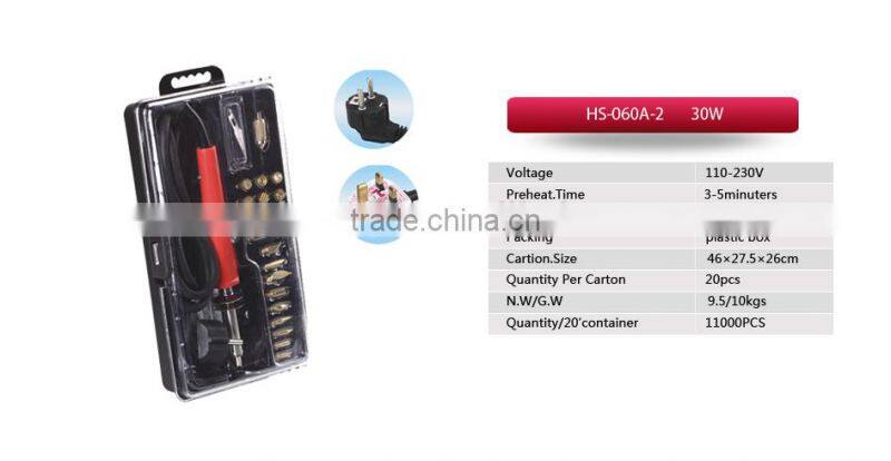 HS-060A-2 Soldering tool Electric Soldering Iron tool set