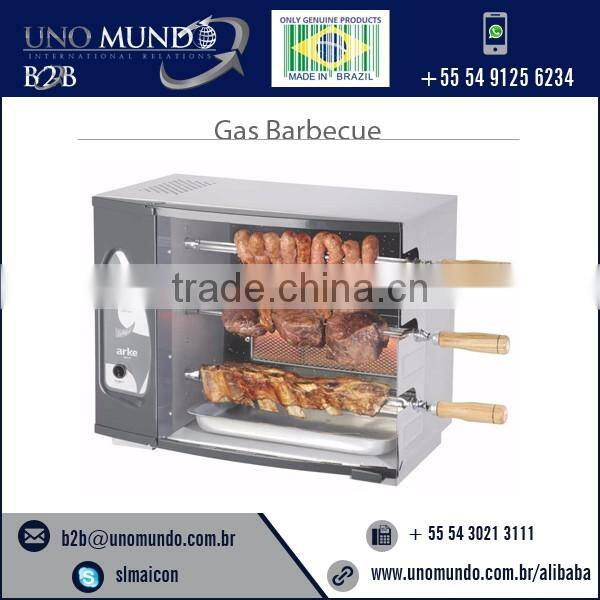 Rotary Gas Barbecue 3 Skewers - AGR-03 Arke