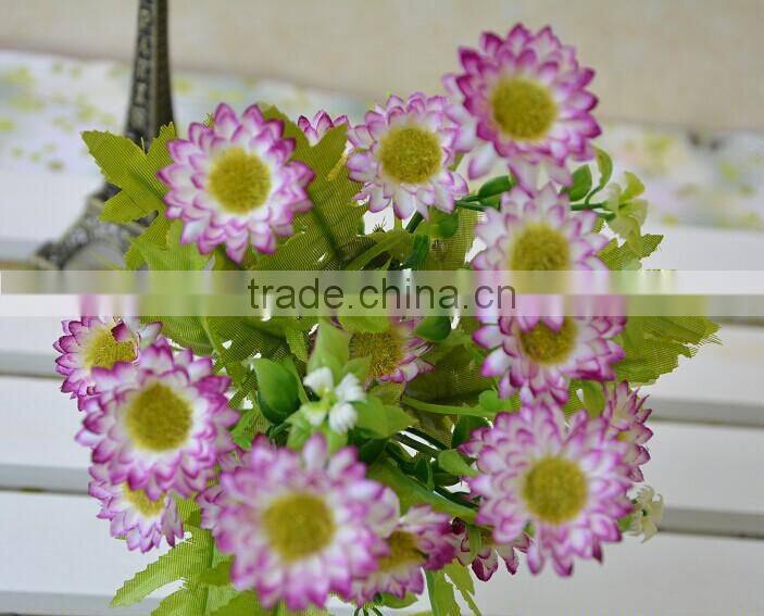 2014 New Artificial Flower 18 Heads Artificial Flower Bouquet For Home Decor