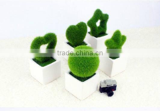 valentine day gifts birthday present flocking lovely tree artifical flowers for sweetheart