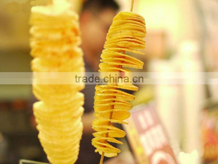 Healthy food hot sale tornado potato skewers