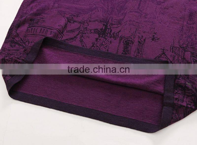 latest design custom printing wool sweater , pullover cardigan