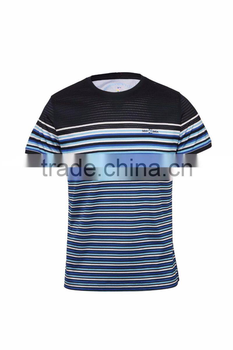 customized logo mens cotton &polyester solid t shirt