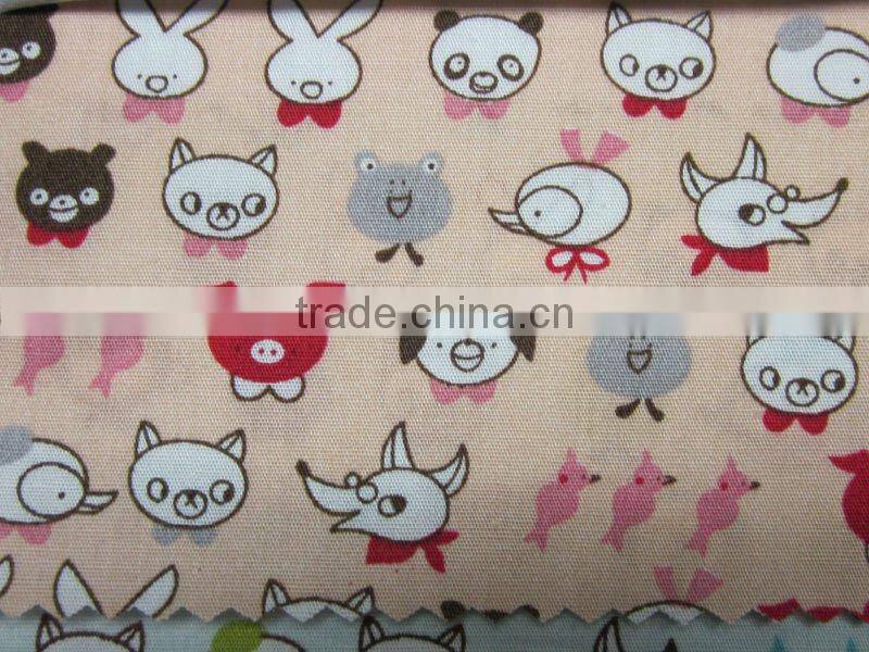 Cute Cartoon Cotton Printed Cloth