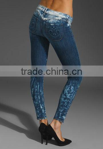 12PA007 Wash Blue Rain color pant,lastest design pant,2012design pants