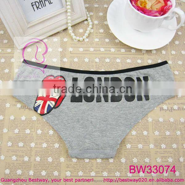 Fashion cotton panties sex stock costumes plus size panties for women