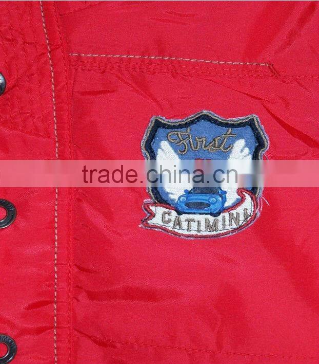 fashion design high quality brands children boy coat clothing for baby