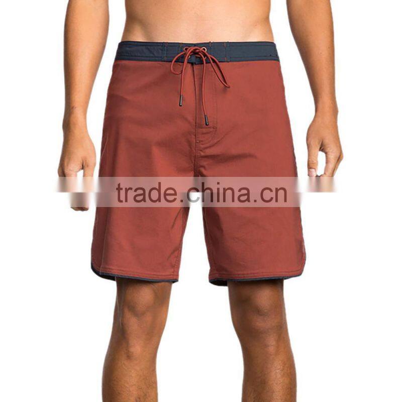 18 In Outseam Regular Fit Mens Swim Trunk Drawcord Closure and Rear Pocket Beach Shorts Custom Style and Comfort Fabric Material
