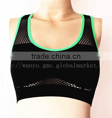 sport seamless girls hot sexy bra