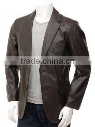 high quality mens leather coat