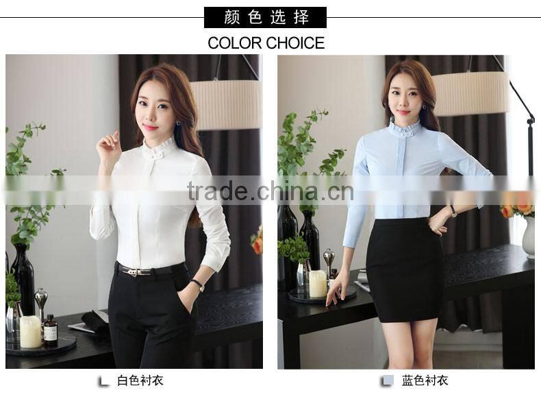 Black Grey Color Office Uniform Designs and Pictures Elegant Lady Office Uniform for Women
