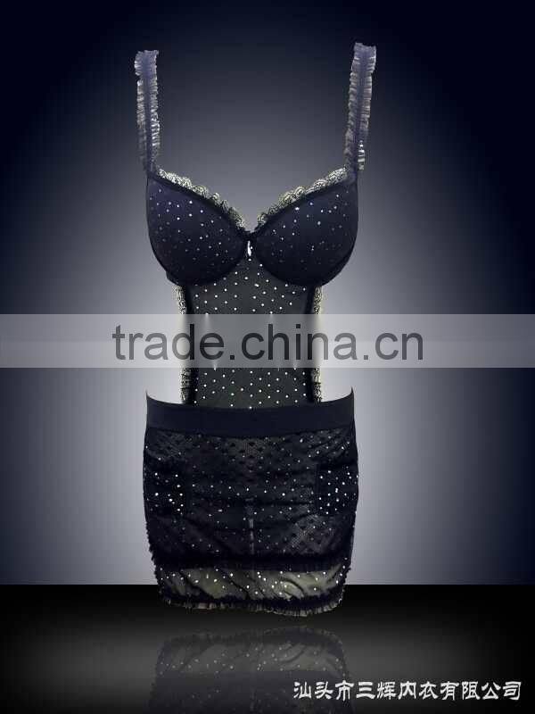 OEM 2016 new design Sexy lingerie princess dress give you a wonderful body Made in China