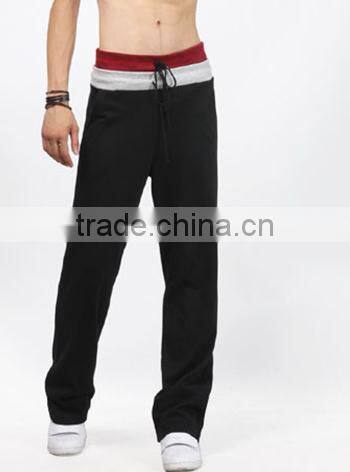 custom men cotton track pants