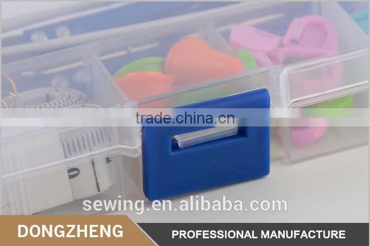 Hot selling mini size good price full circular knitting needle set with plastic box