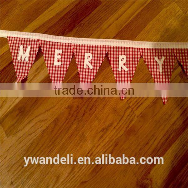 Custom Letters XMAS DIY Letters & Choose Your Own Letters Bunting, Welsh Christmas Bunting For Decor Gift