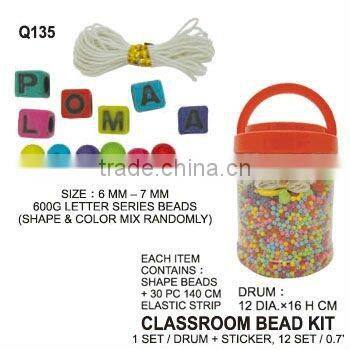 (Q135) 600G LETTER SERIES BEADS