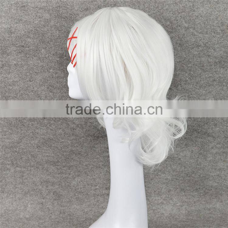 2016 Tokyo Ghoul Cospaly Wig Sliver High Quality Fashion Hair Wig Cosplay AD3025