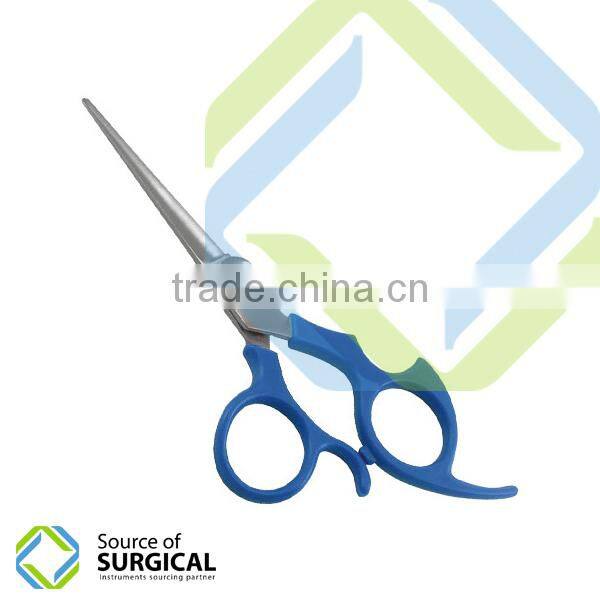 Attractive Color Plastic Handle Scissor For Student with multicolored handle B-PHS-25