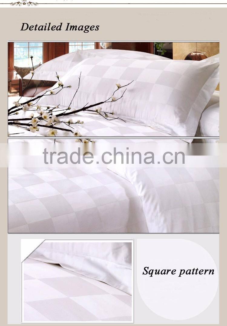 Quilt cover set jacquard 4pcs for hotel