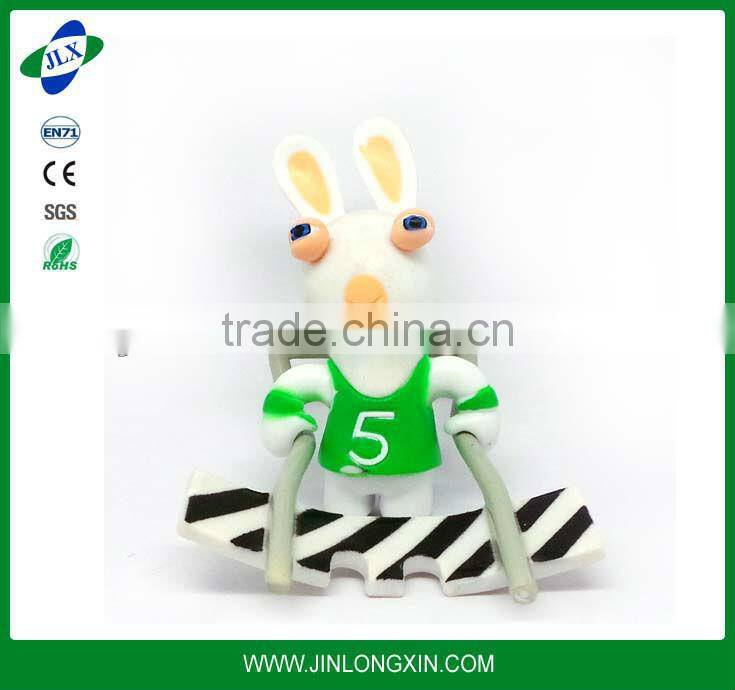 promotional gifts rabbit action figure toys