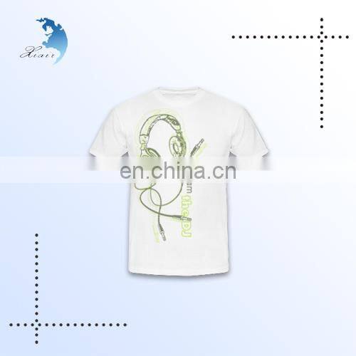 Wholesale price custom design printing white women t-shirt with logo